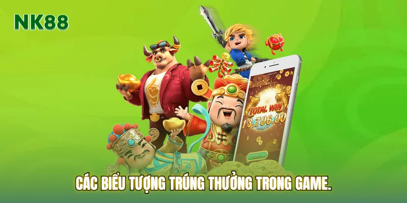 Các biểu tượng trúng thưởng trong game