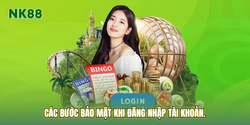 Các bước bảo mật khi đăng nhập tài khoản